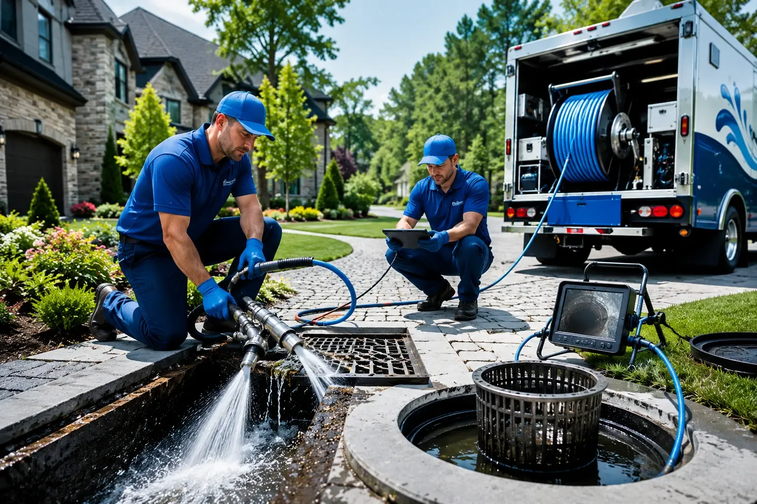 Local outdoor drain cleaning professionals in Ennis, TX