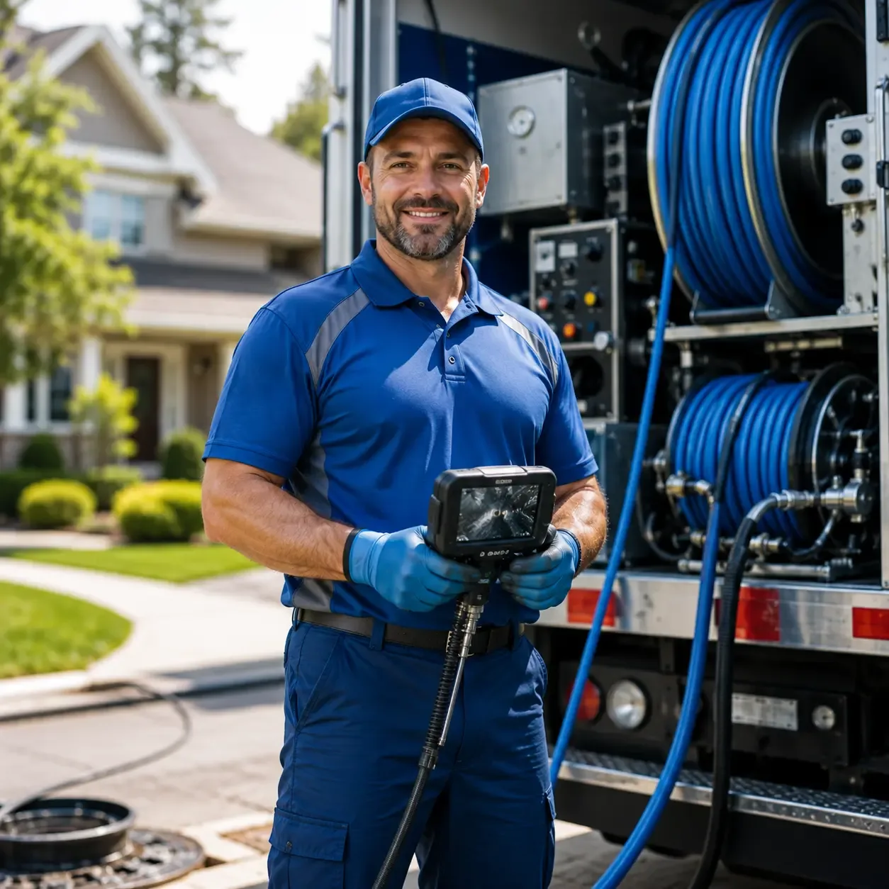 Local outdoor drain cleaning specialists in Ennis, TX